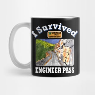 I Survived Engineer Pass Painting 2, Ouray, Colorado Mug